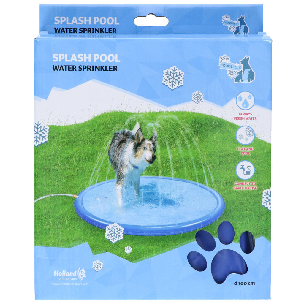 Basen dla psów CoolPets ze spryskiwaczami 100 cm