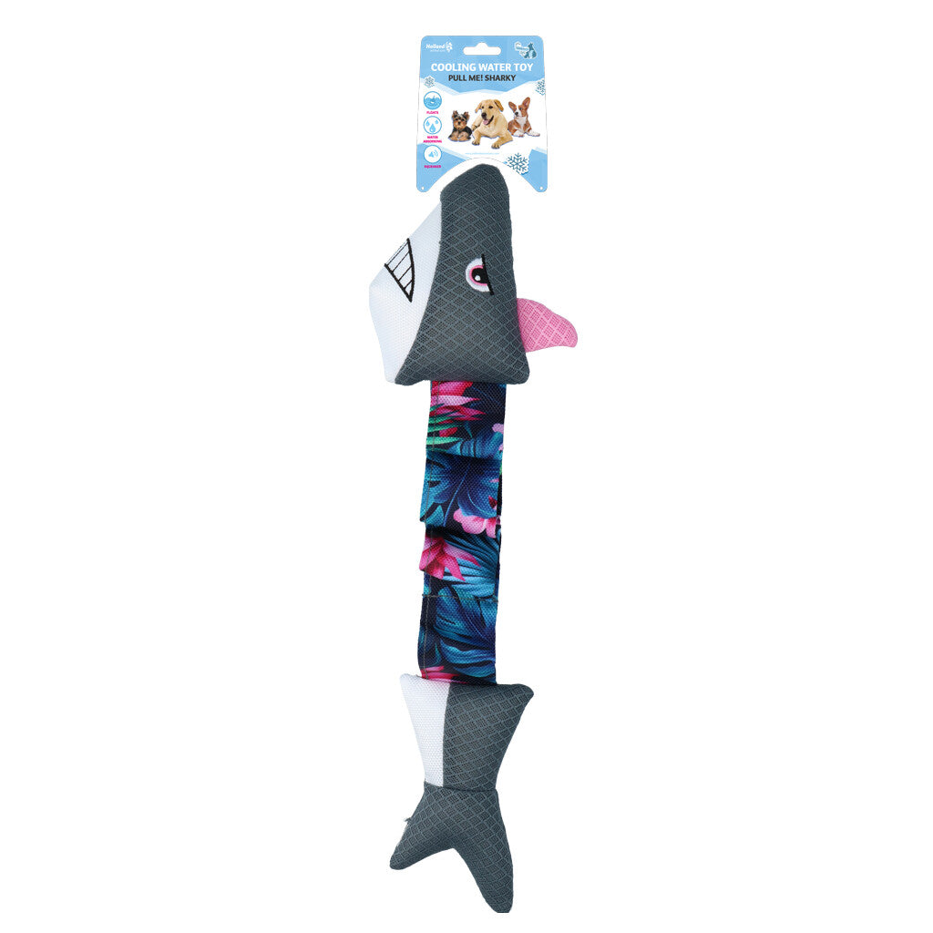 Zabawka do wody rekin we flamingi CoolPets 46 cm