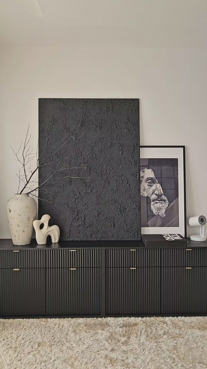 Corduroy bed Classic in cappuccino color