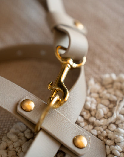 Corduroy bed Classic in cappuccino color